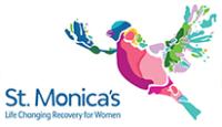 St Monica's logo